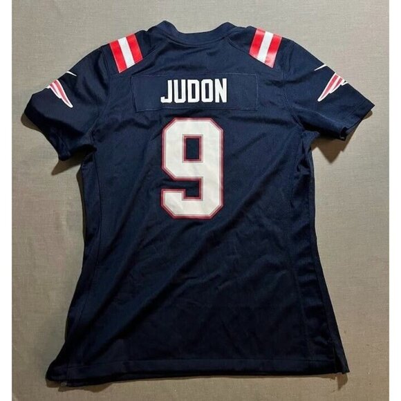 New England Patriots #9 Judon‎ Nike On Field Jersey Womens M Blue Short Sleeve. - Picture 11 of 15
